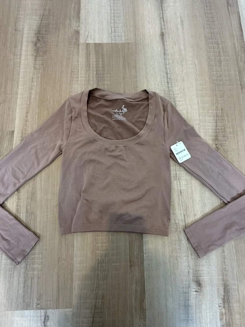 Intimately Free People Seamless Scoop Neck Top Size M/L (NWT)